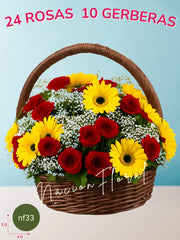 La Pasión del Girasol y la Rosa Roja