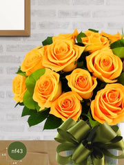 24 Rosas Naranja: Celebra con Vitalidad