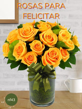 24 Rosas Naranja: Celebra con Vitalidad