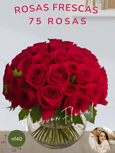 75 Rosas Rojas: Esfera de Pasión