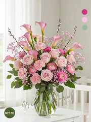 Callas y Claveles: Delicadeza en Rosa