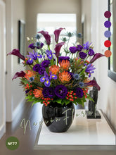 Callas y Lisianthus: Misterio Violeta