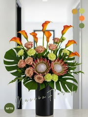 Rosas y Proteas: Exotismo Audaz