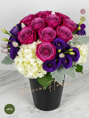 La Rosa Morada: Fusión de Tonos Violeta