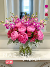 Ensueño Lila: Arreglo de Peonías y Orquídeas