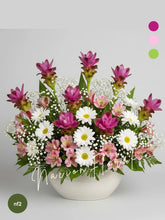 Brisa Serena flores curcuma con alstroemerias