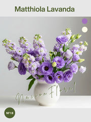 Arreglo Floral: La Matthiola: Elegancia Lavanda