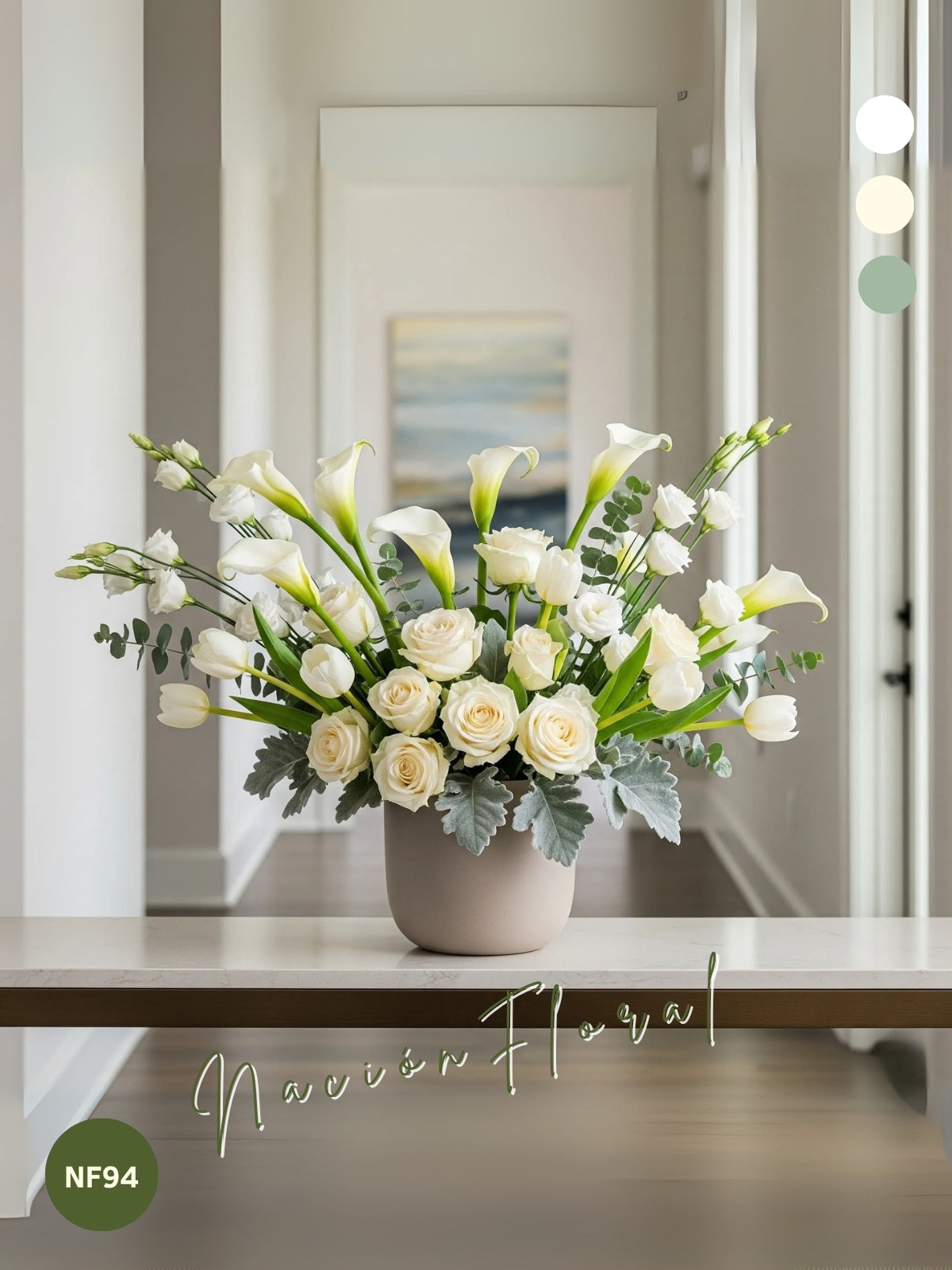 Callas Blancas: Elegancia Nívea