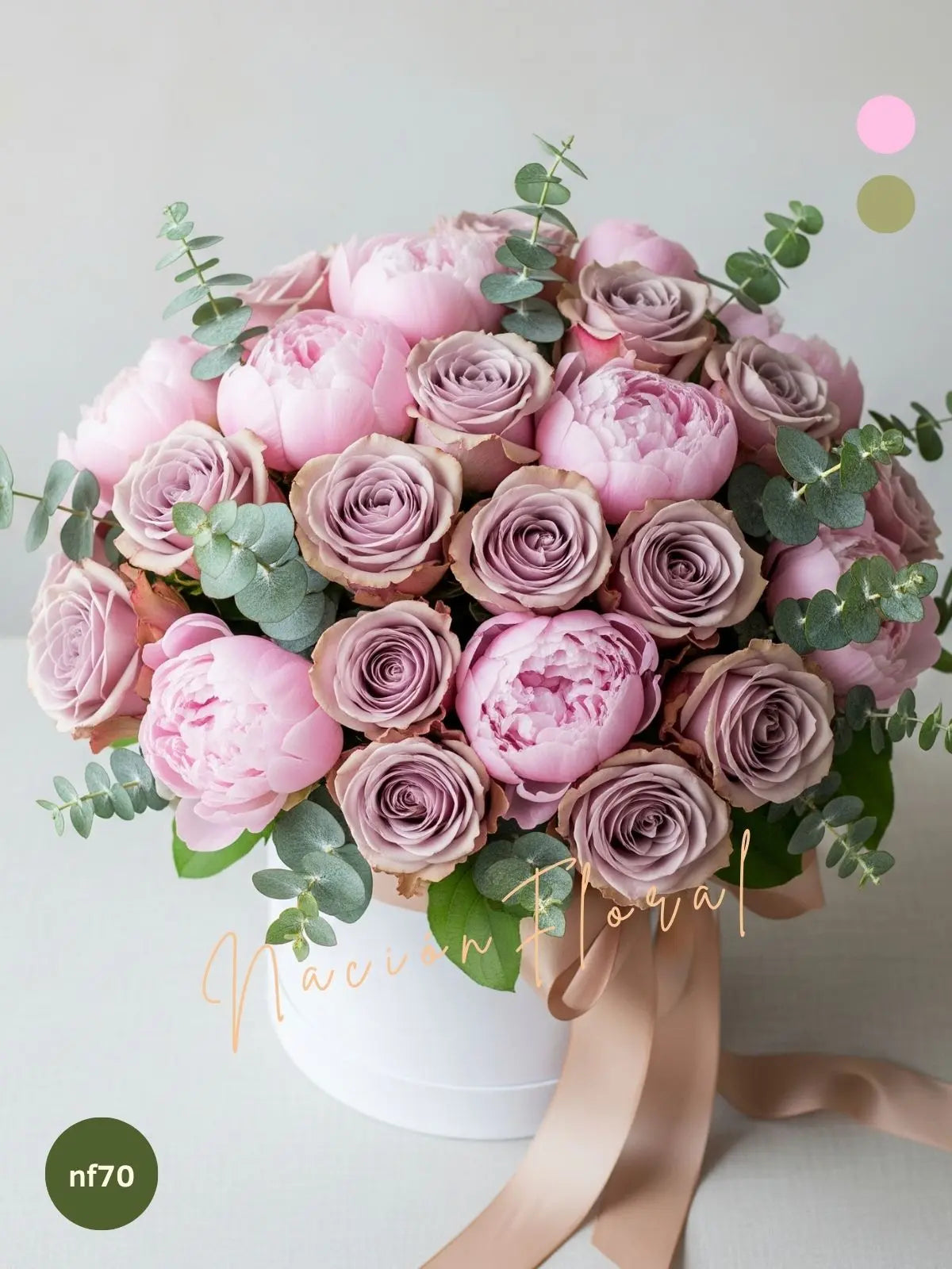 Peonías y Rosas Amnesia: Sueño Rosa