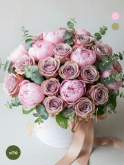 Peonías y Rosas Amnesia: Sueño Rosa