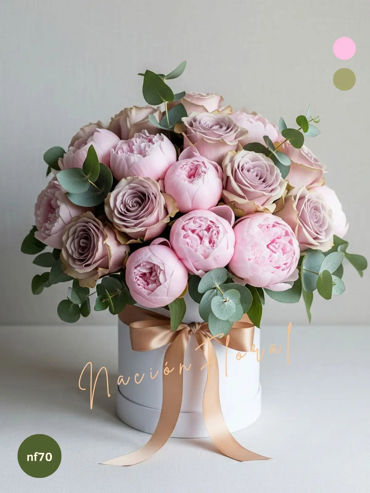 Peonías y Rosas Amnesia: Sueño Rosa