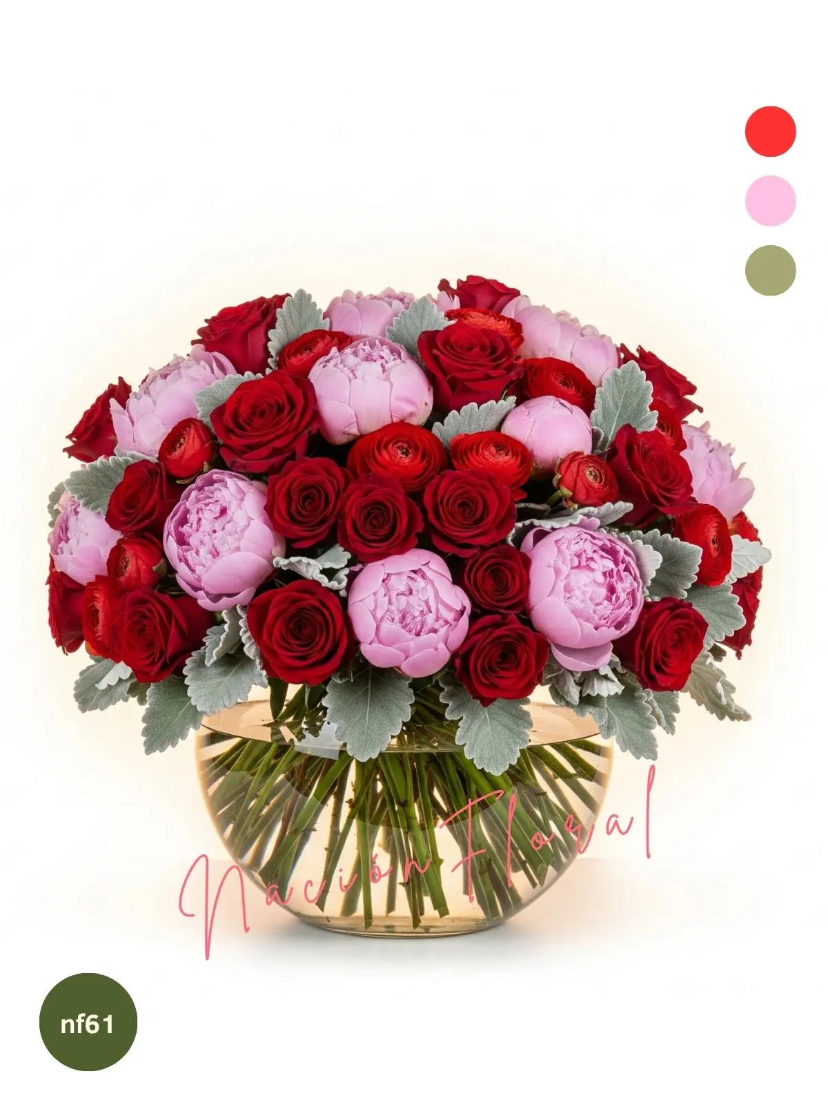 Peonías y Rosas: Pasión Romántica