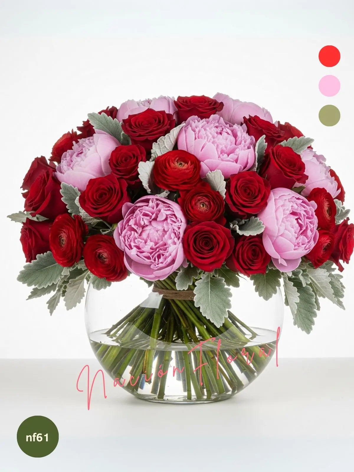 Peonías y Rosas: Pasión Romántica