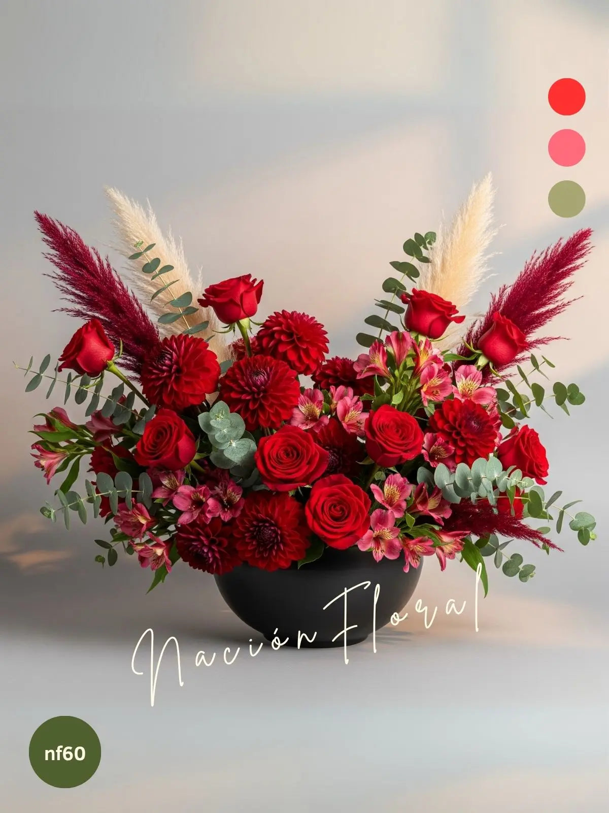 Rosas y Dalias: Corazón Apasionado